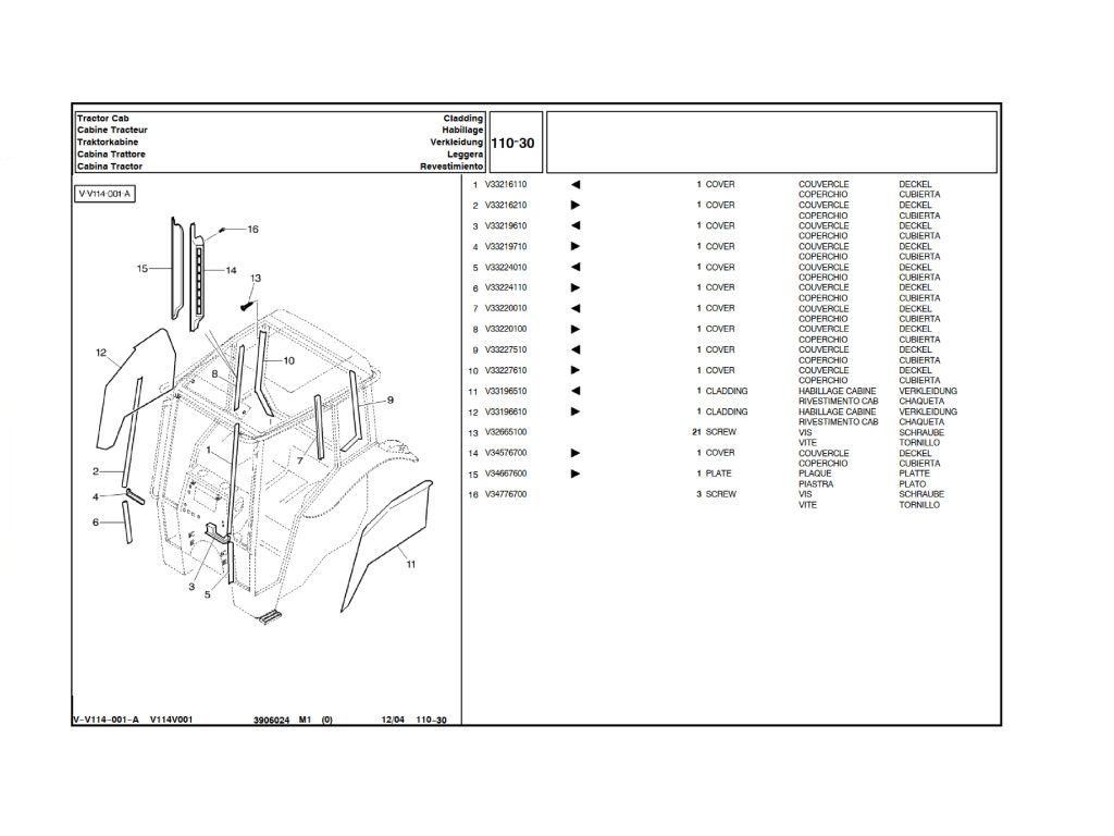 Tracteur Massey Ferguson 590 4wd échelle 1/32 - Universal Hobbies, édition Limitée à 500 Pcs