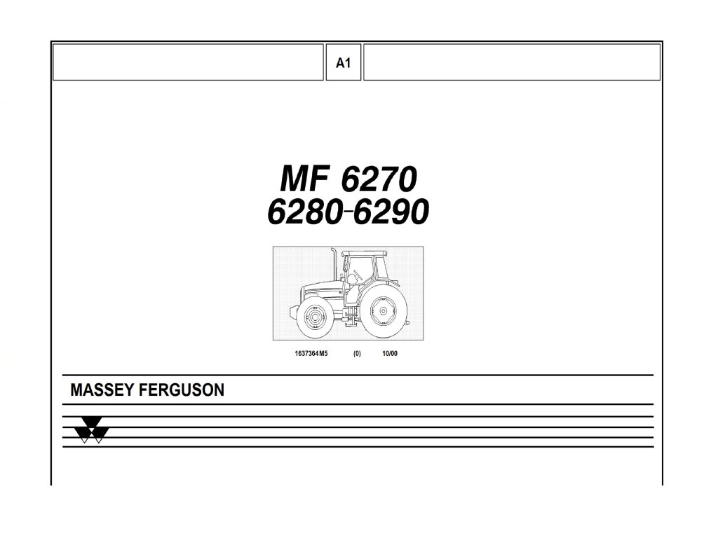 Tracteur Massey Ferguson 8270 – UNIVERSAL HOBBIES – Échelle 1/32 – Edition Limitée à 1000 Pièces