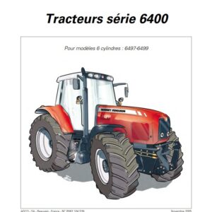 Tracteur MF 6497 6499 Dynashift Tier 2 Manuel utilisation entretien Massey Ferguson numérique
