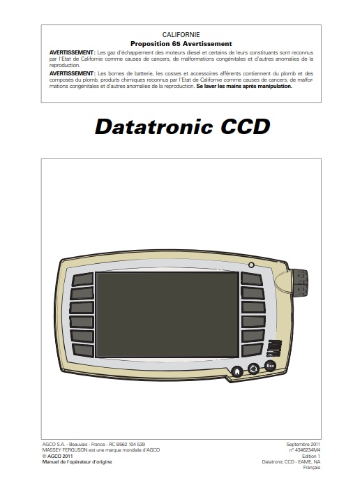Tracteur MF 8650 8660 8670 8680 8690 Dyna-VT Tier 4i Manuel utilisation et entretien Massey Ferguson numérique – Image 2