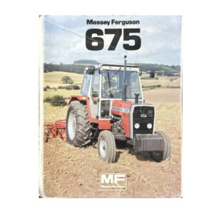 Tracteur MF  675 Manuel utilisation entretien Massey Ferguson numérique